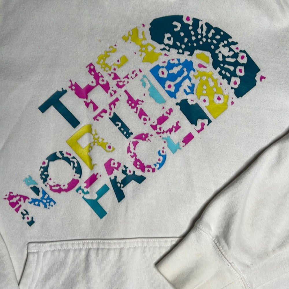 White North Face Hoodie